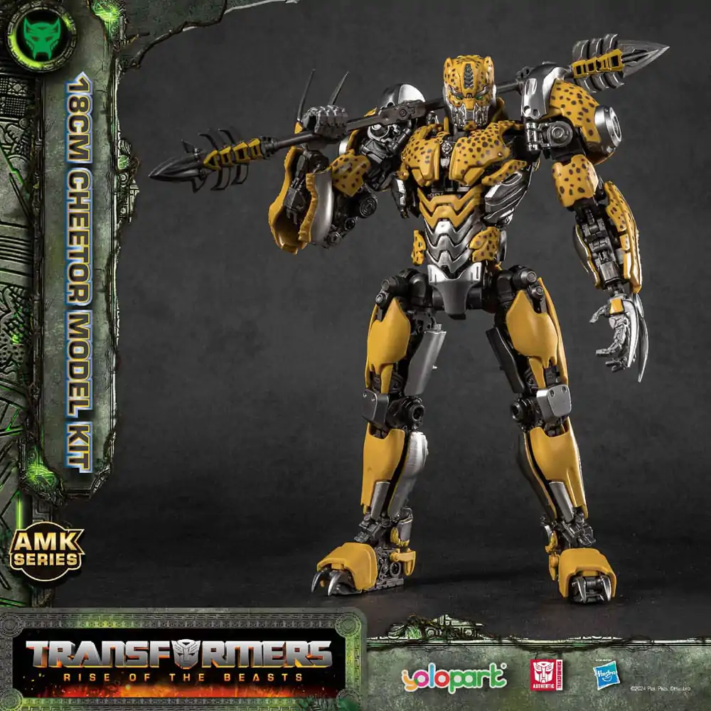 Transformers: Rise of the Beasts AMK Series Plastic Model Kit Cheetor 22 cm termékfotó