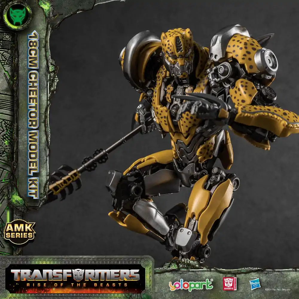 Transformers: Rise of the Beasts AMK Series Plastic Model Kit Cheetor 22 cm termékfotó