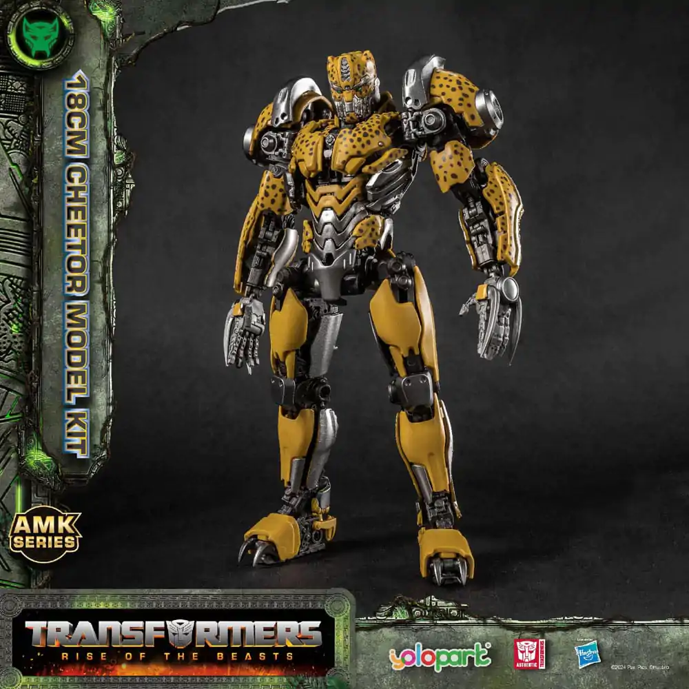 Transformers: Rise of the Beasts AMK Series Plastic Model Kit Cheetor 22 cm termékfotó