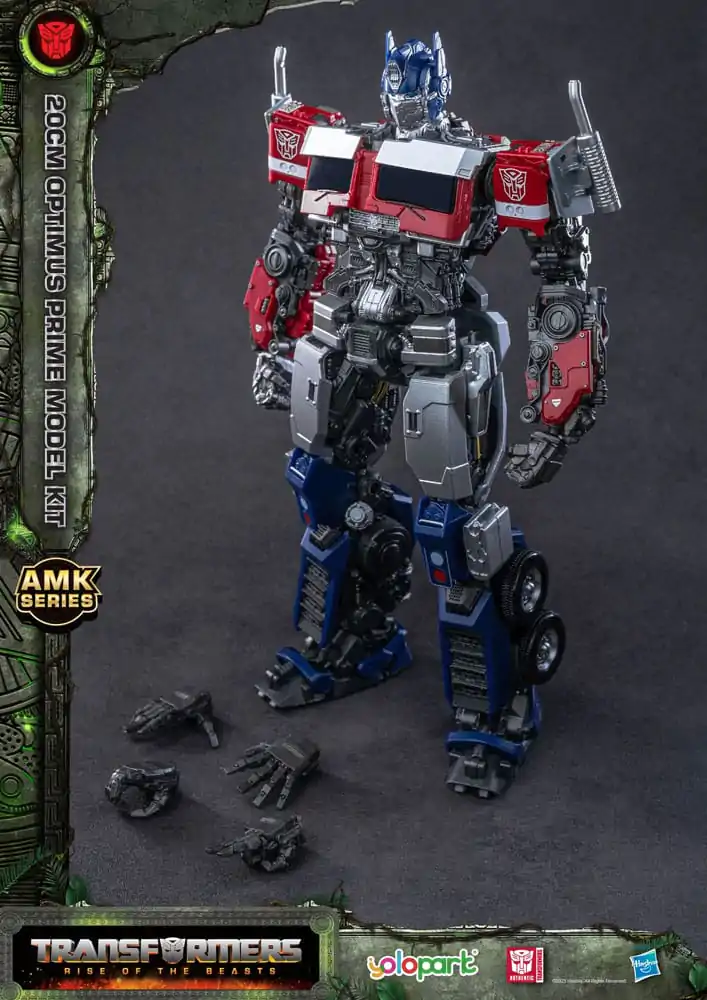 Transformers: Rise of the Beasts AMK Series Plastic Model Kit Optimus Prime 20 cm termékfotó