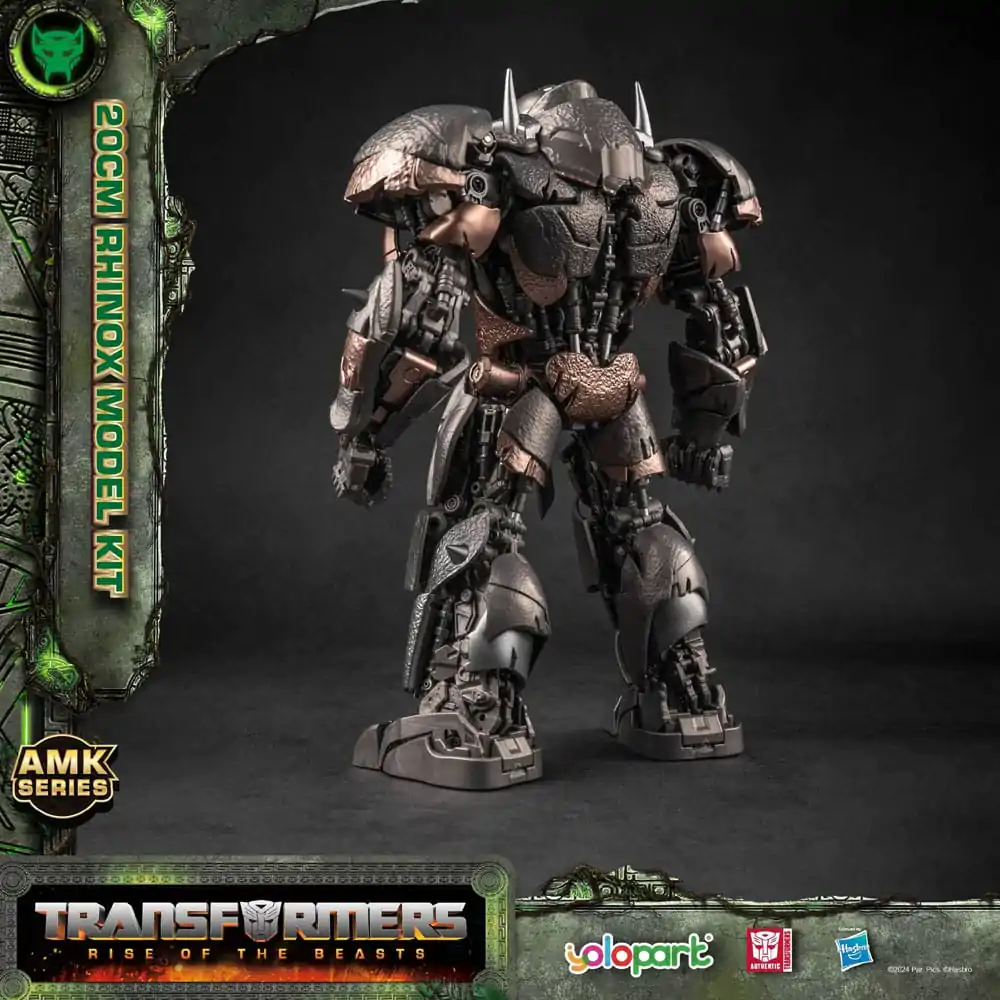 Transformers: Rise of the Beasts AMK Series Plastic Model Kit Rhinox 20 cm product photo