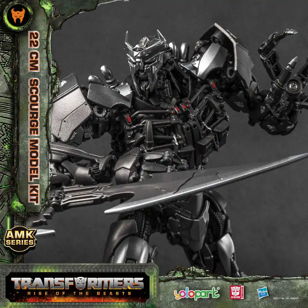 Transformers: Rise of the Beasts AMK Series Plastic Model Kit Scourge 22 cm termékfotó