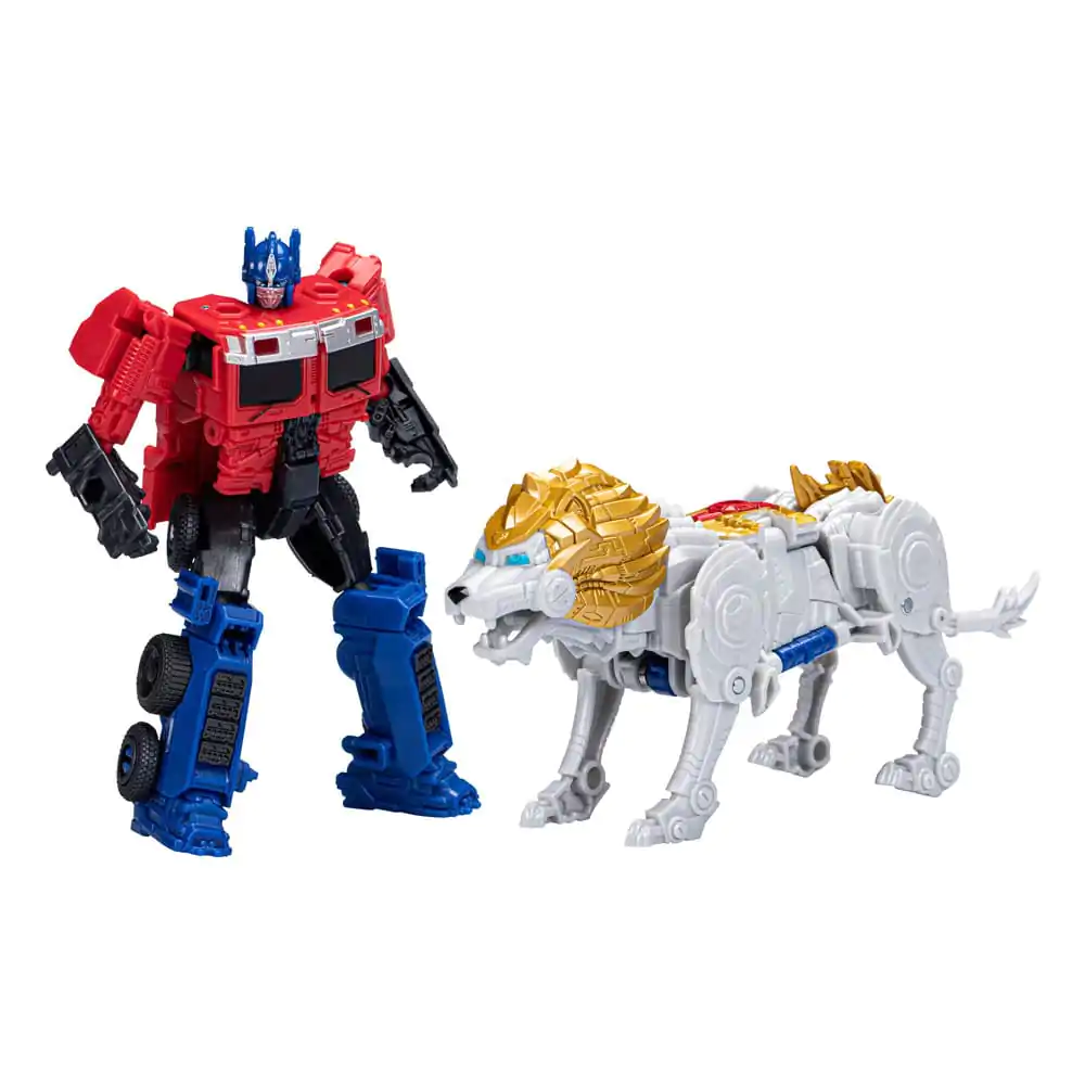 Transformers: Rise of the Beasts Beast Alliance Combiner Action Figure 2-Pack Optimus Prime &amp; Lionblade 13 cm product photo