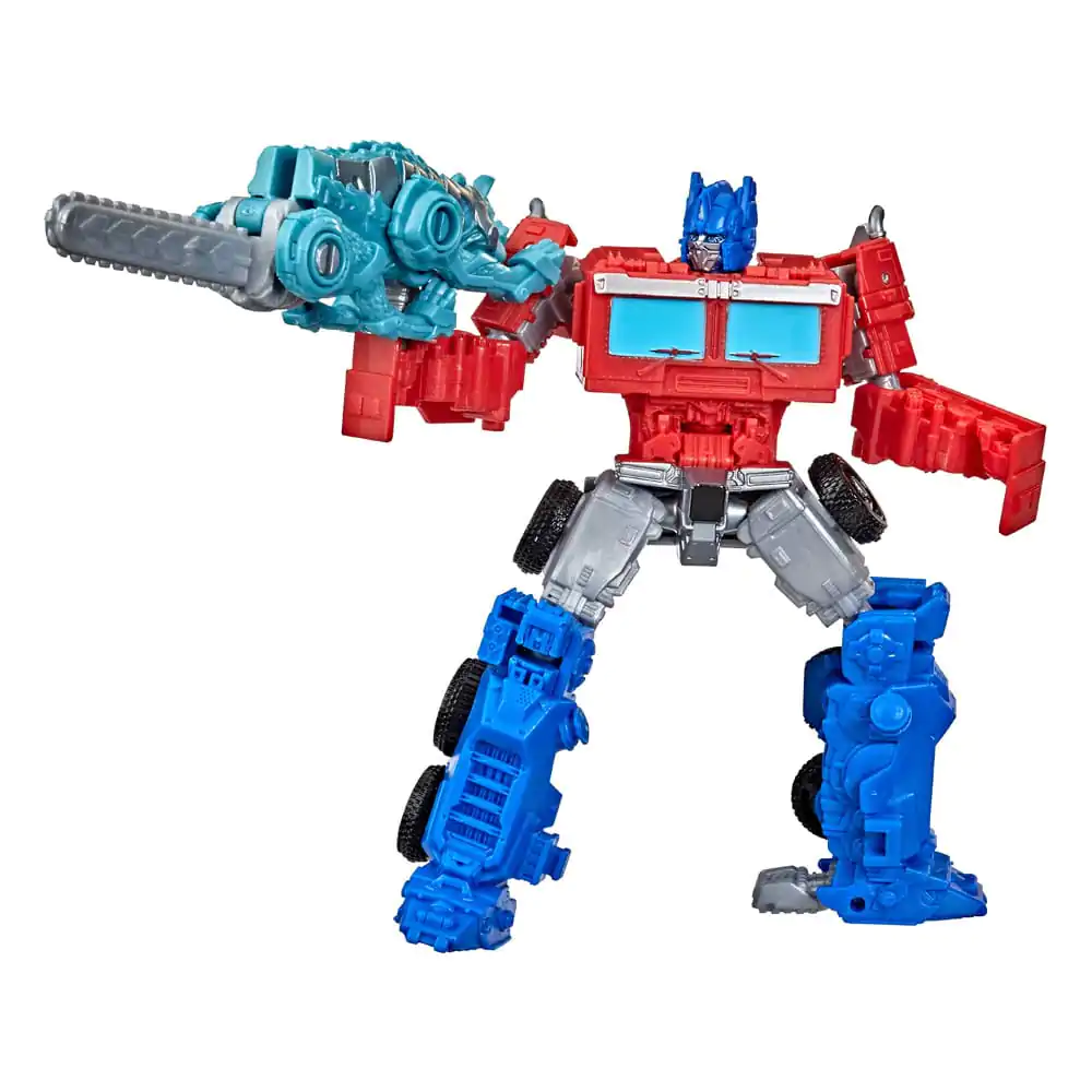 Transformers: Rise of the Beasts Beast Alliance Weaponizer Action Figure 2-Pack Optimus Prime &amp; Chainclaw 13 cm product photo