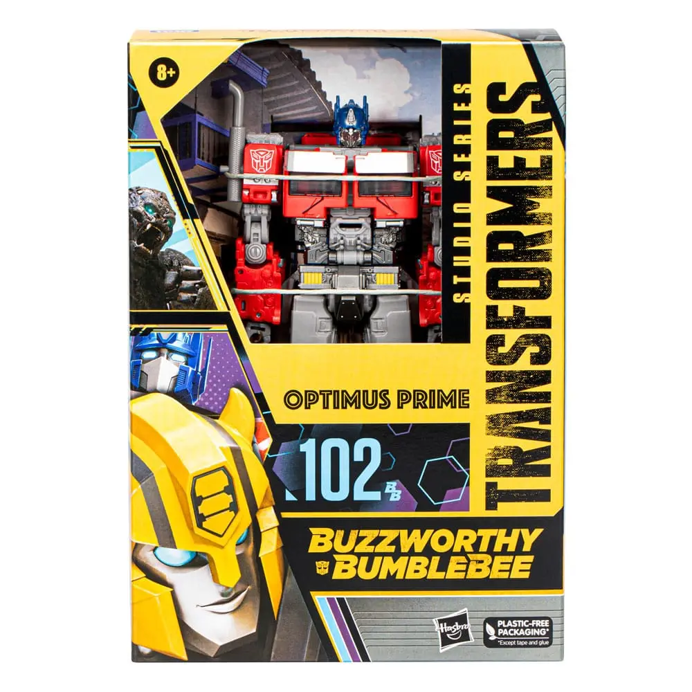 Transformers: Rise of the Beasts Buzzworthy Bumblebee Studio Series Action Figure 102BB Optimus Prime 16 cm product photo