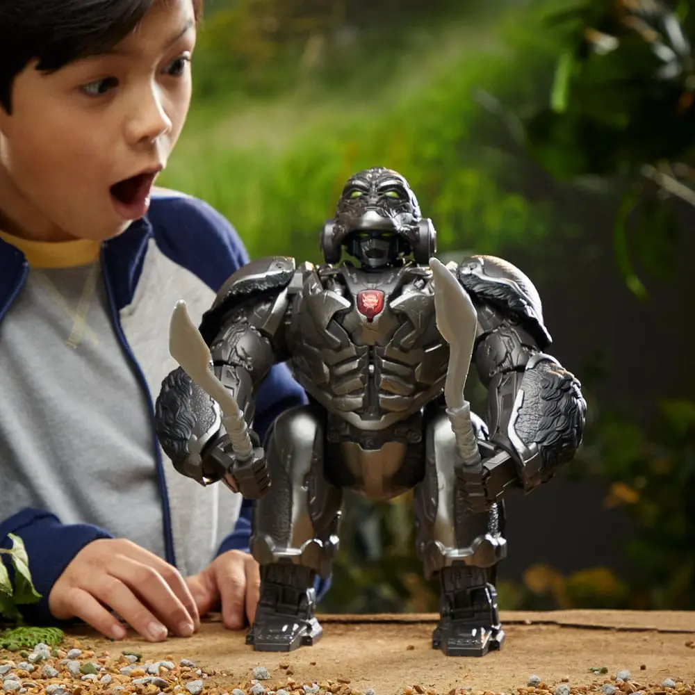 Transformers: Rise of the Beasts Electronic Figure Command &amp; Convert Animatronic Optimus Prime 32 cm product photo