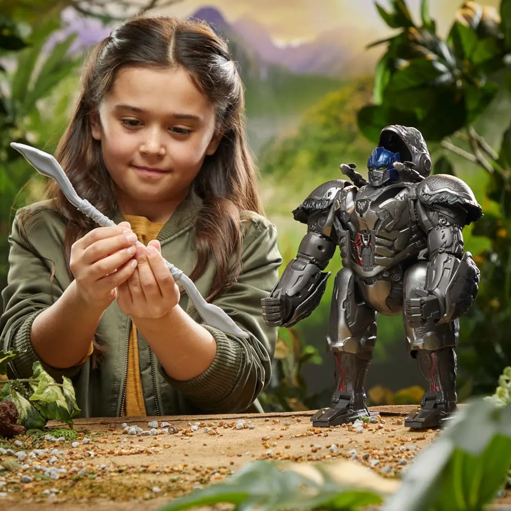 Transformers: Rise of the Beasts Electronic Figure Command &amp; Convert Animatronic Optimus Prime 32 cm product photo