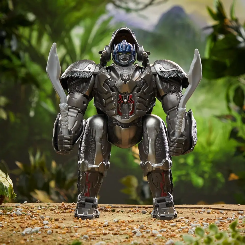 Transformers: Rise of the Beasts Electronic Figure Command &amp; Convert Animatronic Optimus Prime 32 cm product photo