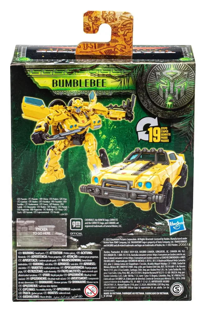 Transformers: Rise of the Beasts Deluxe Class Action Figure Bumblebee 13 cm product photo