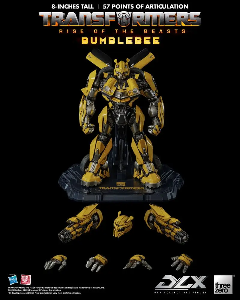 Transformers: Rise of the Beasts DLX Action Figure 1/6 Bumblebee 23 cm termékfotó