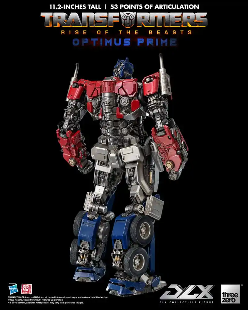 Transformers: Rise of the Beasts DLX Action Figure 1/6 Optimus Prime 28 cm termékfotó