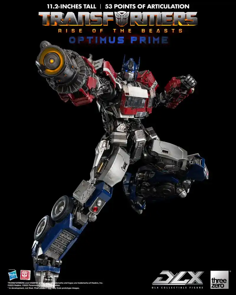 Transformers: Rise of the Beasts DLX Action Figure 1/6 Optimus Prime 28 cm termékfotó