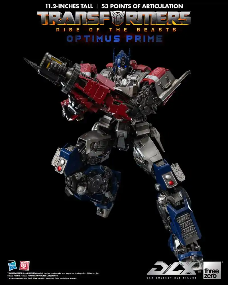 Transformers: Rise of the Beasts DLX Action Figure 1/6 Optimus Prime 28 cm termékfotó