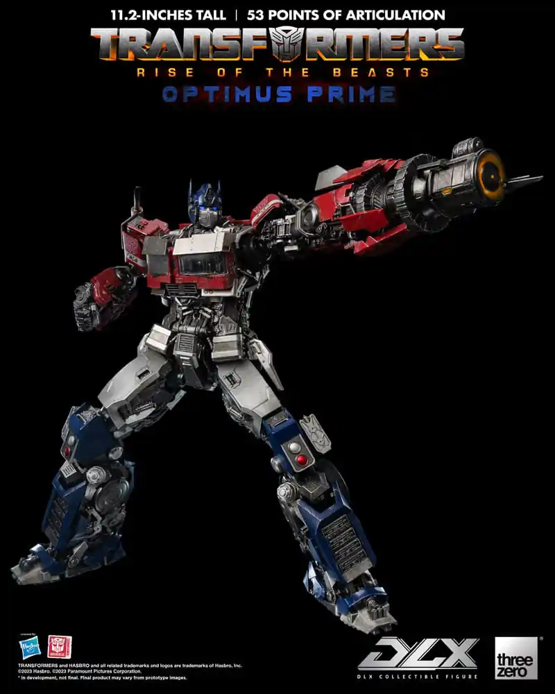 Transformers: Rise of the Beasts DLX Action Figure 1/6 Optimus Prime 28 cm termékfotó