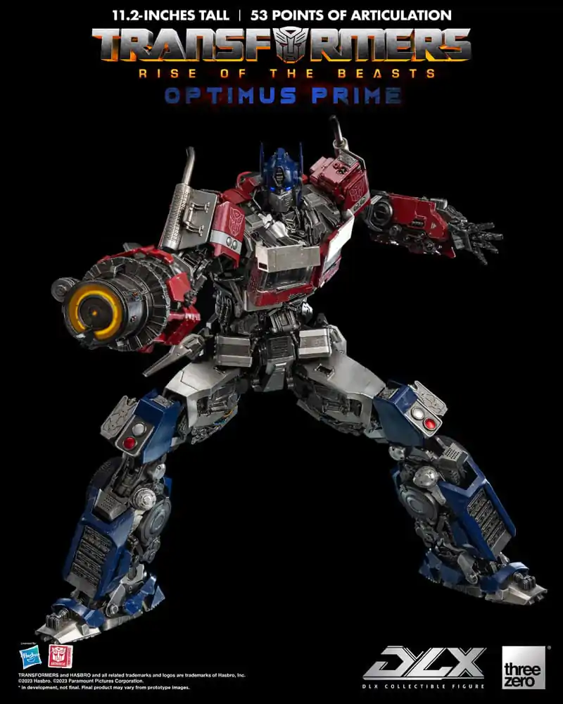 Transformers: Rise of the Beasts DLX Action Figure 1/6 Optimus Prime 28 cm termékfotó