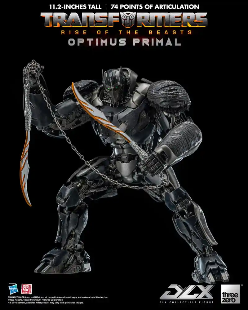 Transformers: Rise of the Beasts DLX Action Figure 1/6 Optimus Primal 28 cm termékfotó