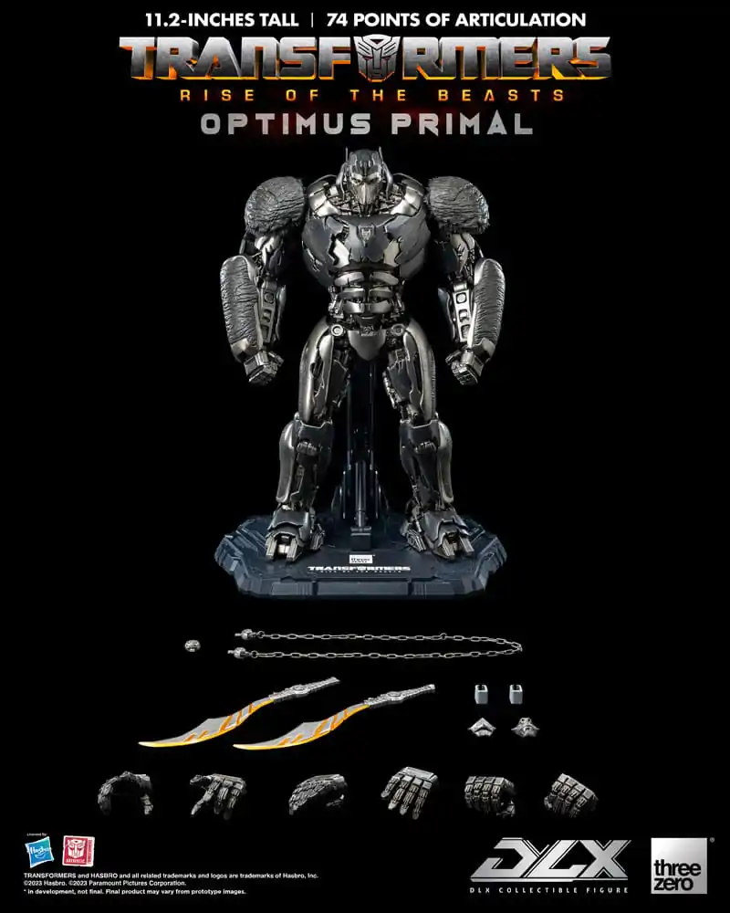 Transformers: Rise of the Beasts DLX Action Figure 1/6 Optimus Primal 28 cm termékfotó