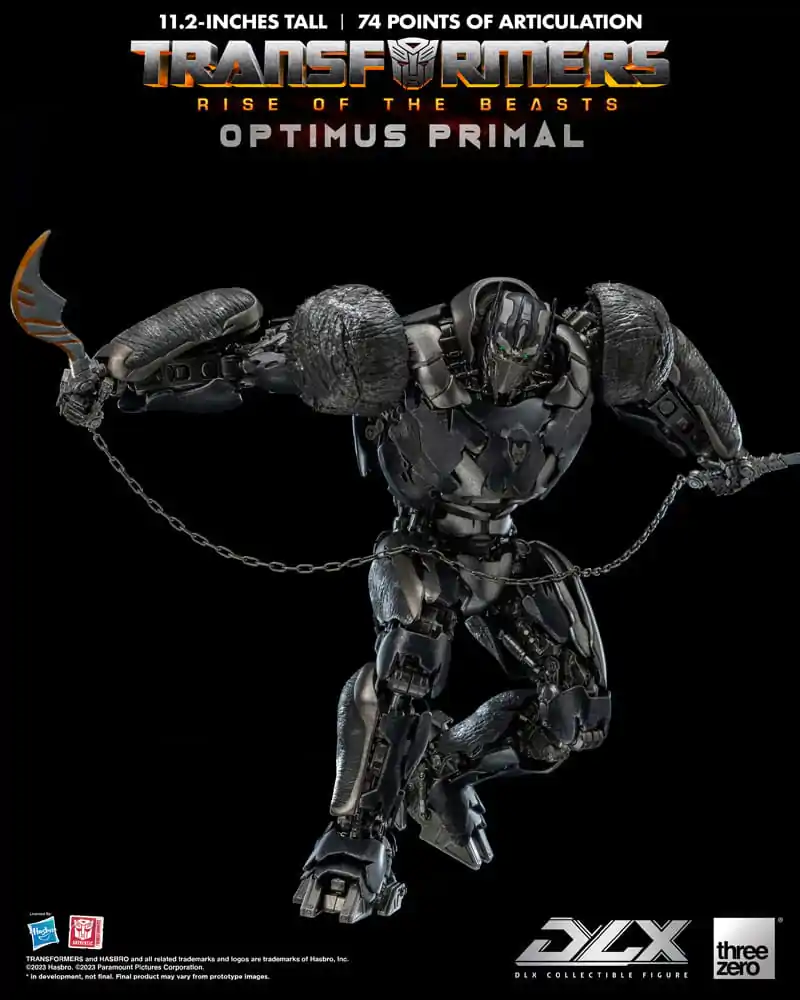 Transformers: Rise of the Beasts DLX Action Figure 1/6 Optimus Primal 28 cm termékfotó