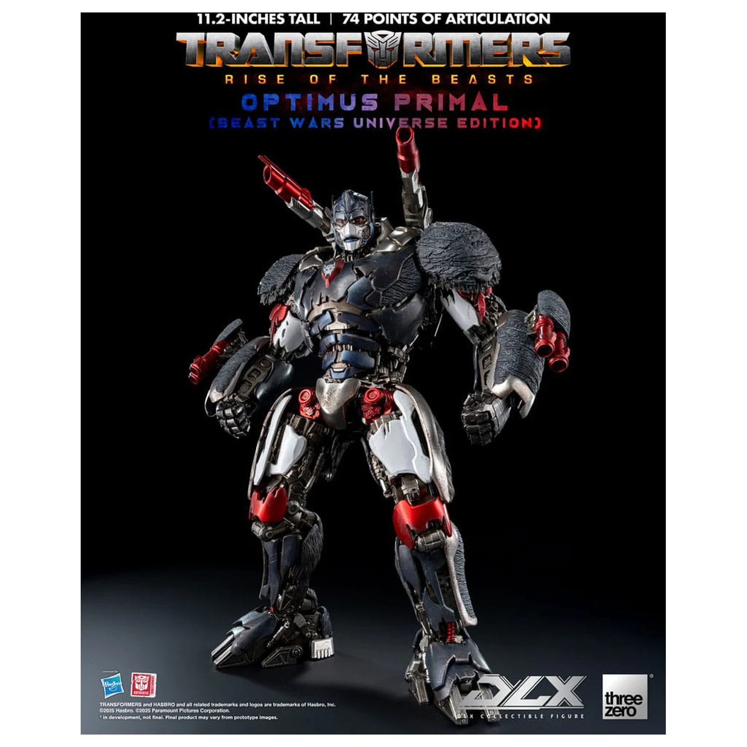 Transformers: Rise of the Beasts DLX Action Figure Optimus Primal (Beast Wars Universe Edition) 29 cm   product photo