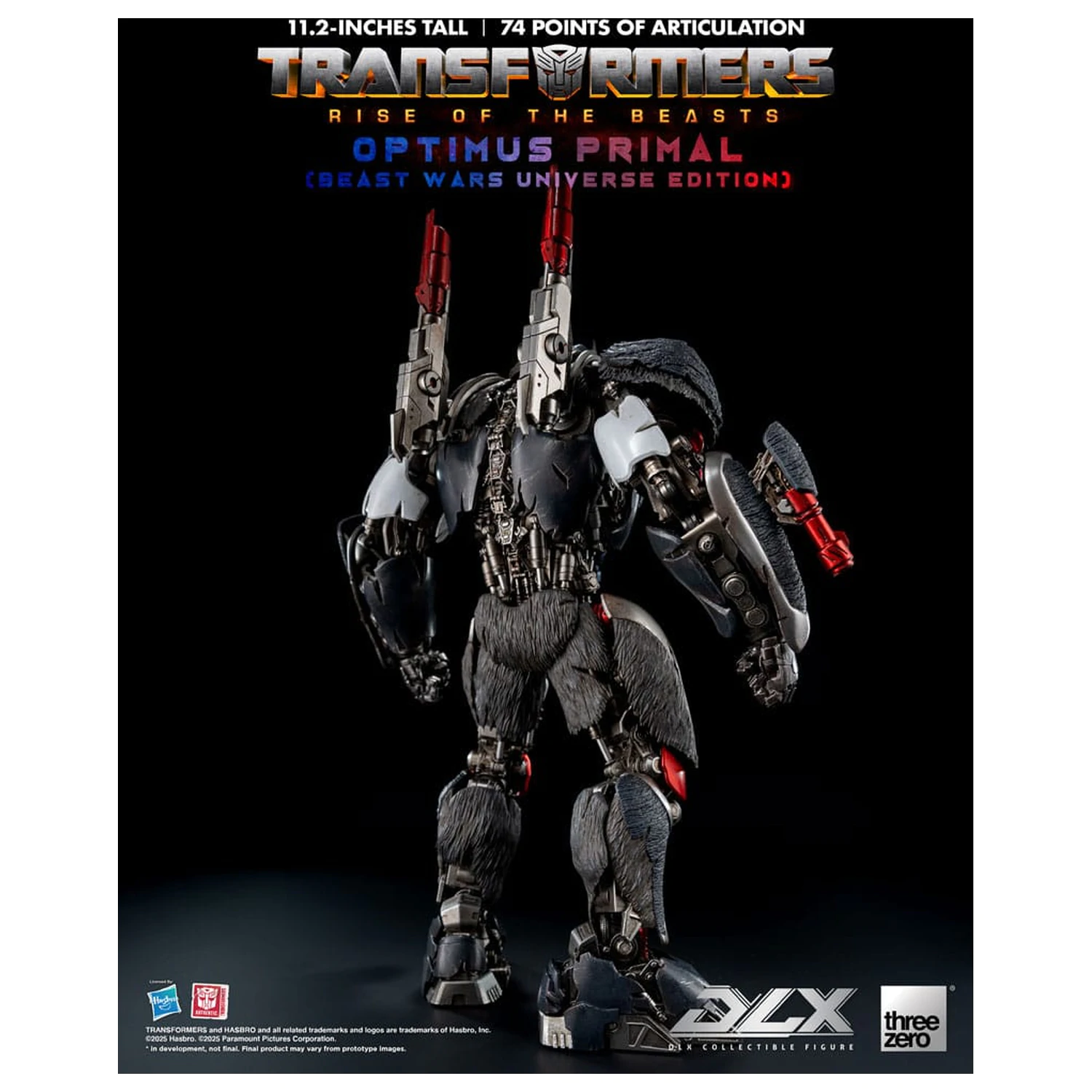Transformers: Rise of the Beasts DLX Action Figure Optimus Primal (Beast Wars Universe Edition) 29 cm   product photo