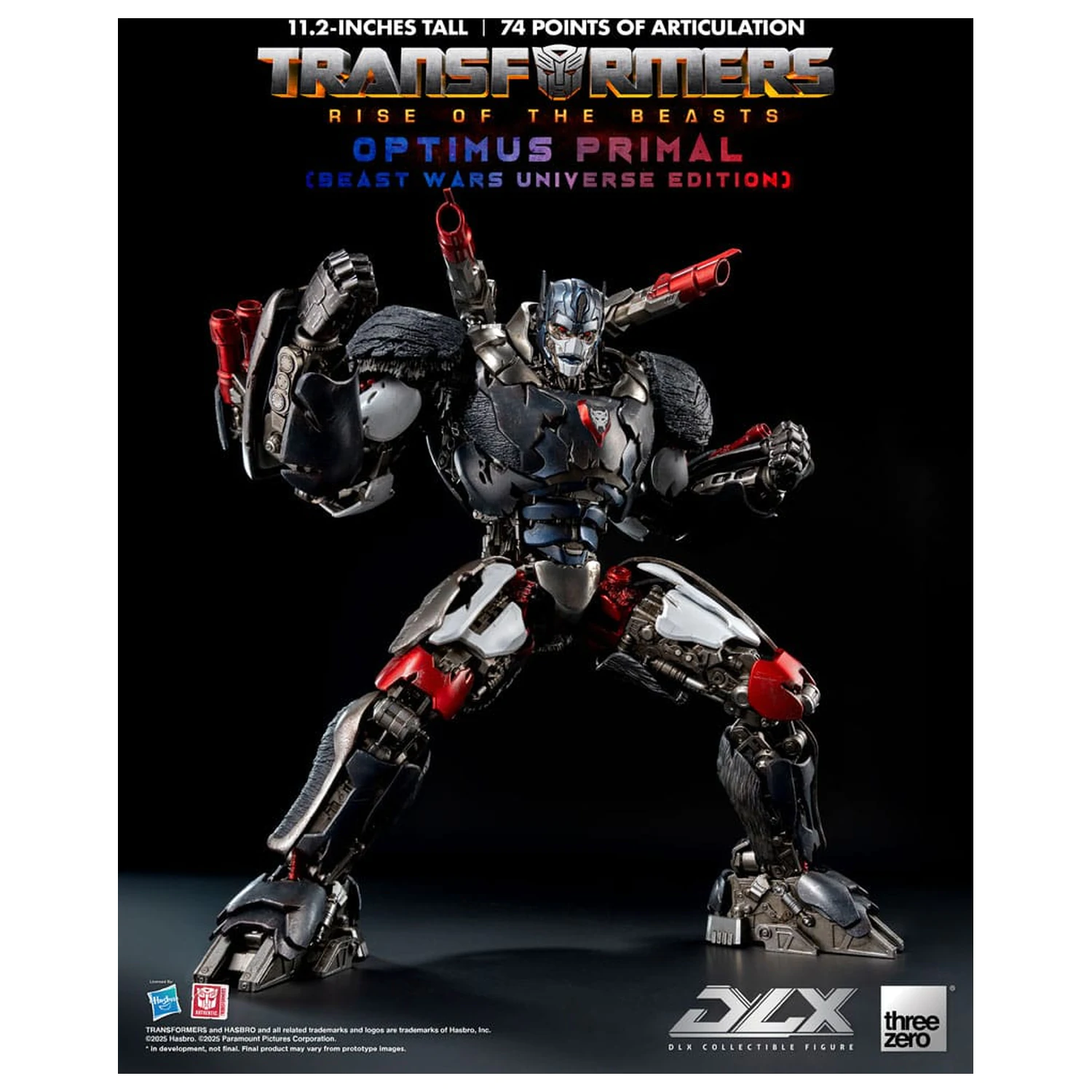 Transformers: Rise of the Beasts DLX Action Figure Optimus Primal (Beast Wars Universe Edition) 29 cm   product photo