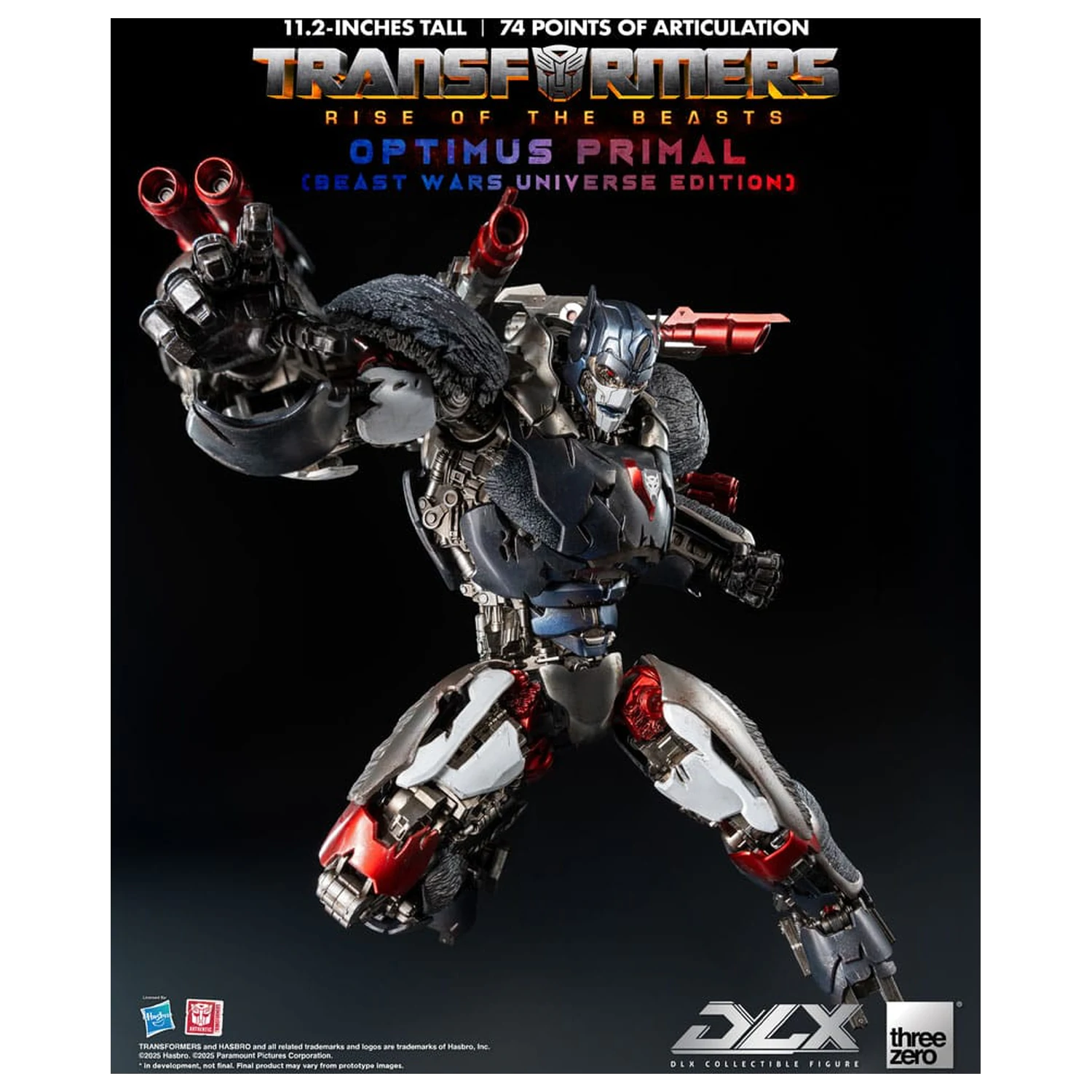 Transformers: Rise of the Beasts DLX Action Figure Optimus Primal (Beast Wars Universe Edition) 29 cm   product photo