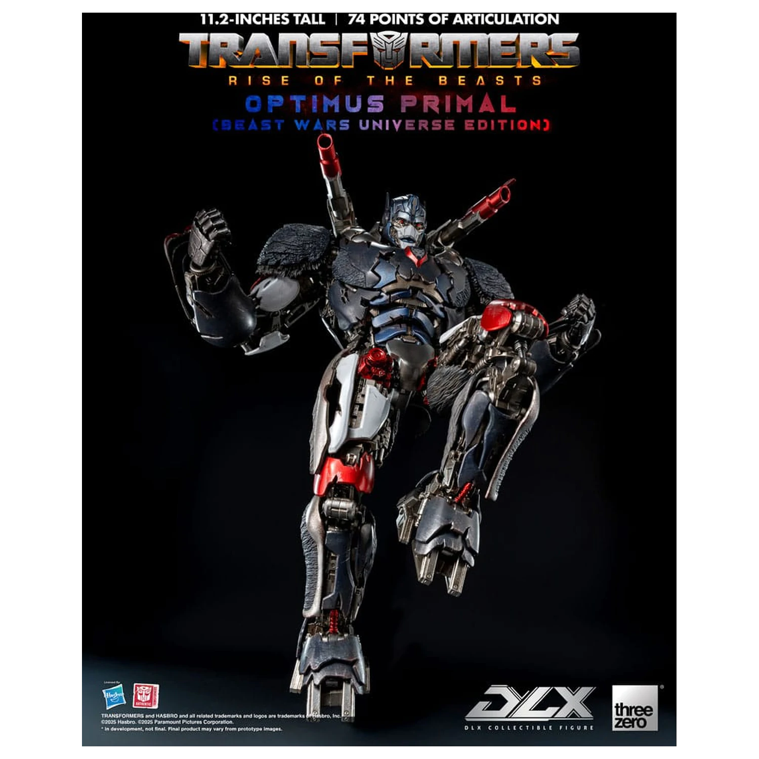Transformers: Rise of the Beasts DLX Action Figure Optimus Primal (Beast Wars Universe Edition) 29 cm   product photo