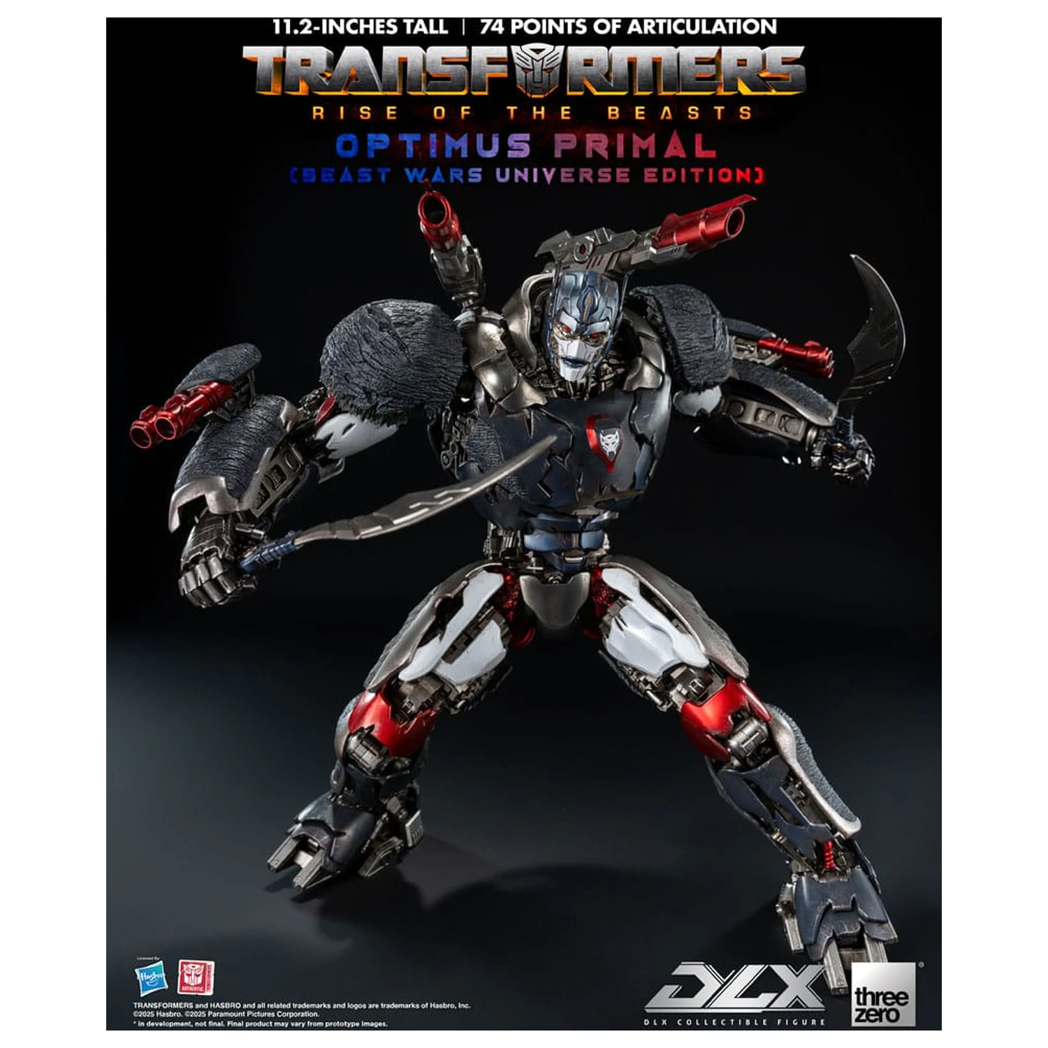 Transformers: Rise of the Beasts DLX Action Figure Optimus Primal (Beast Wars Universe Edition) 29 cm   product photo