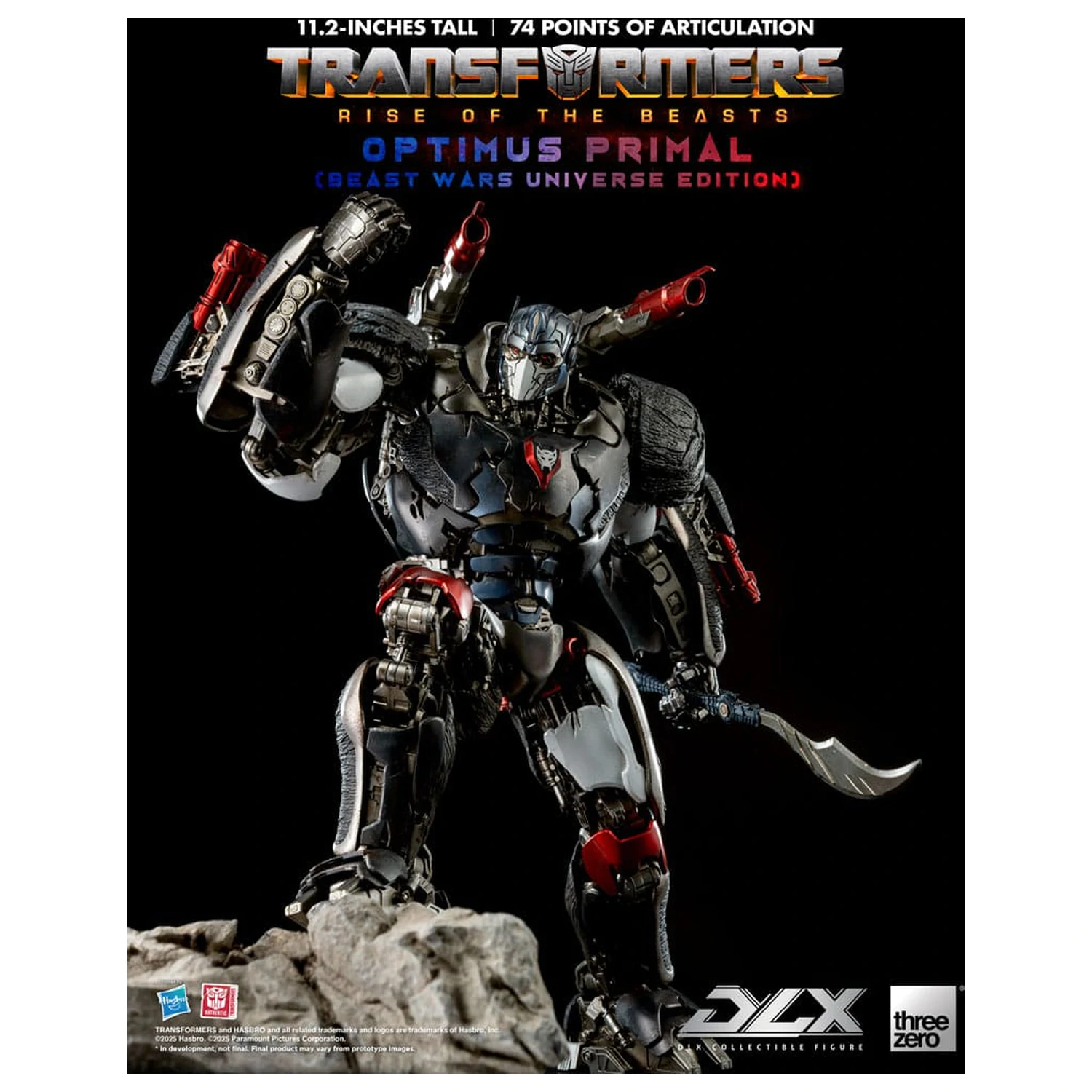 Transformers: Rise of the Beasts DLX Action Figure Optimus Primal (Beast Wars Universe Edition) 29 cm   product photo