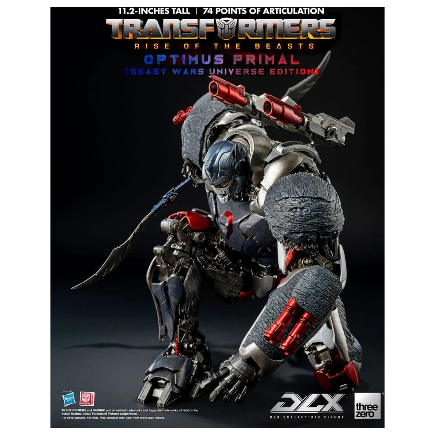 Transformers: Rise of the Beasts DLX Action Figure Optimus Primal (Beast Wars Universe Edition) 29 cm   product photo