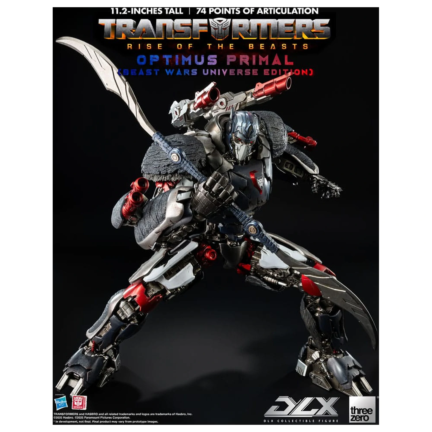 Transformers: Rise of the Beasts DLX Action Figure Optimus Primal (Beast Wars Universe Edition) 29 cm   product photo