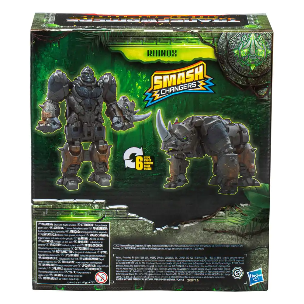 Transformers: Rise of the Beasts Smash Changers Action Figure Rhinox 23 cm product photo