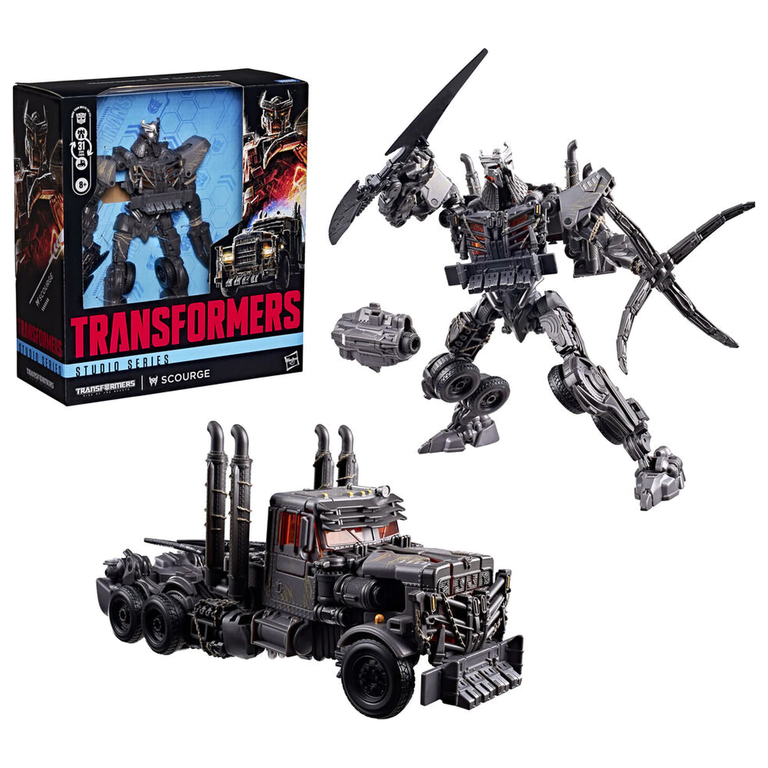 Transformers Rise Of The Beasts - Transformers Studio Series Scourge figure 21.5cm product photo