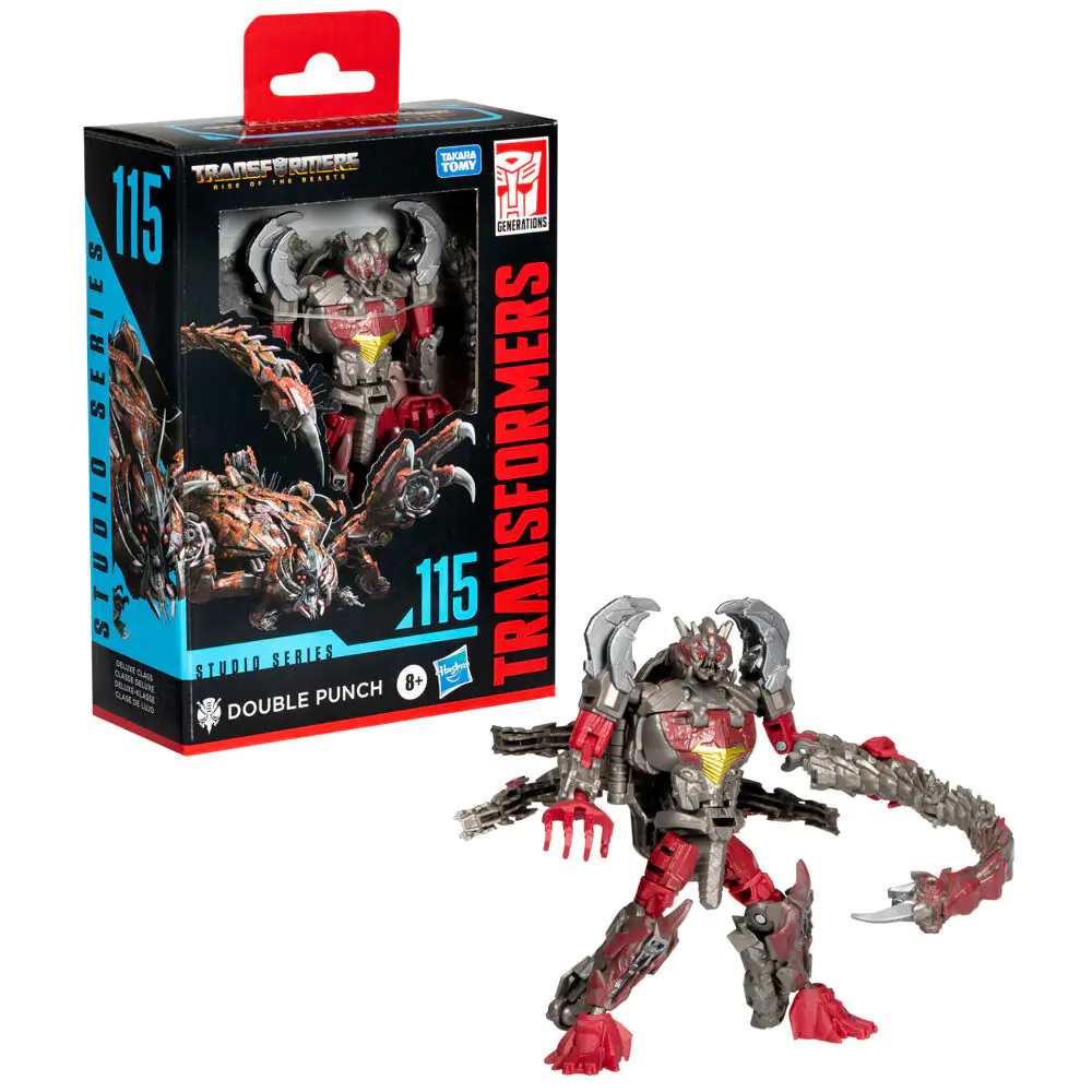 Transformers Rise of the Beats Studio Series Double Punch figure 11cm termékfotó