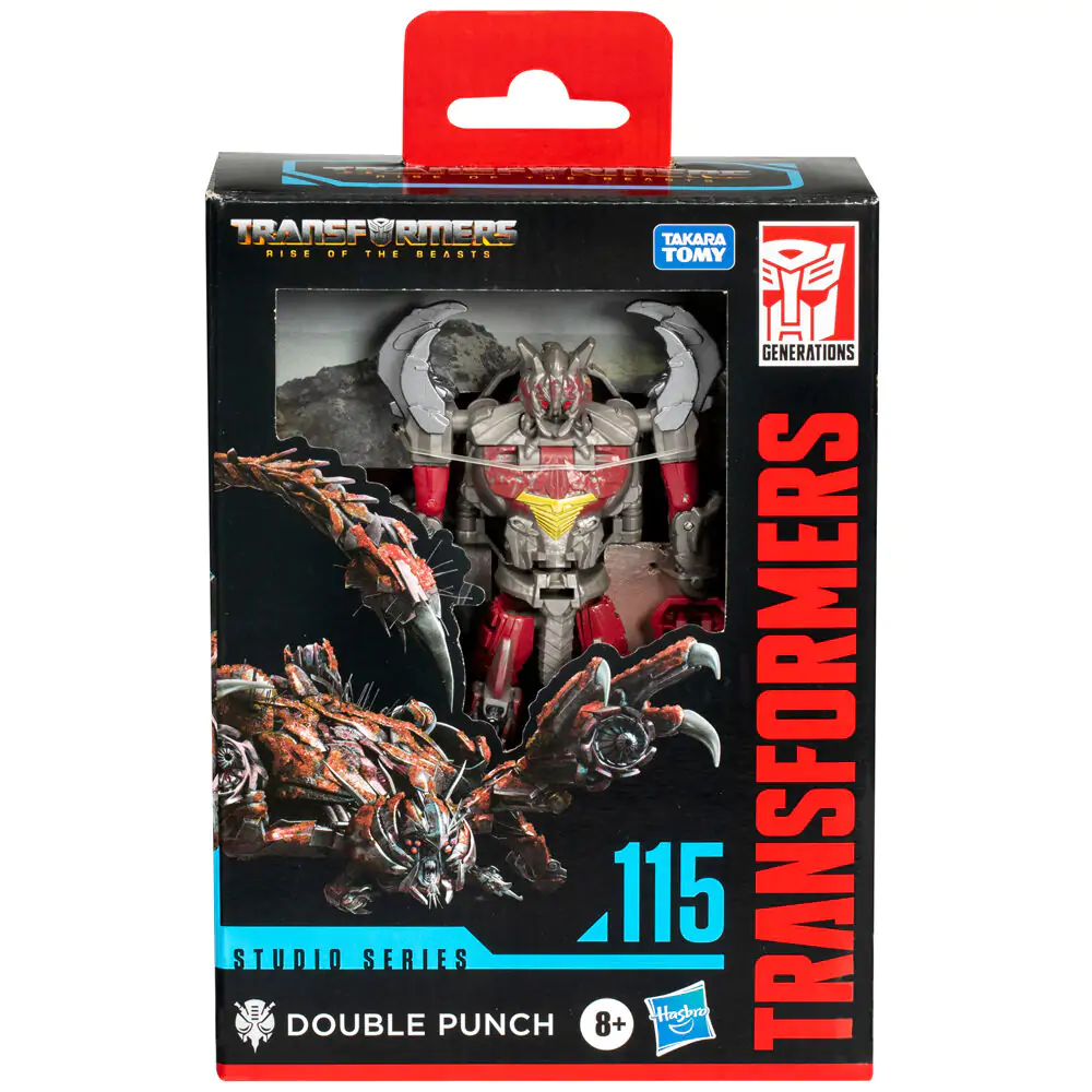 Transformers Rise of the Beats Studio Series Double Punch figure 11cm termékfotó