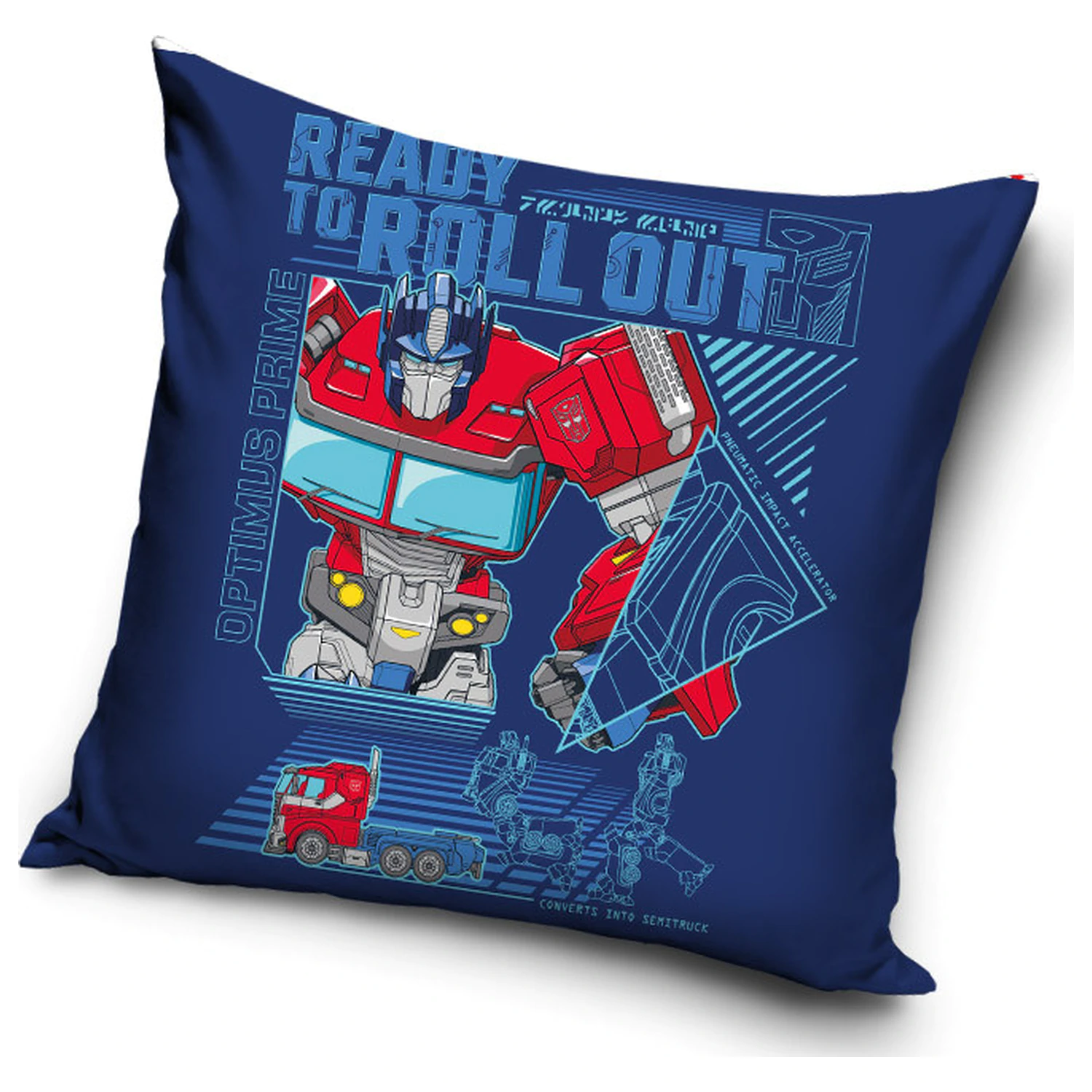 Transformers Roll Out Pillow, Decorative Pillow product photo