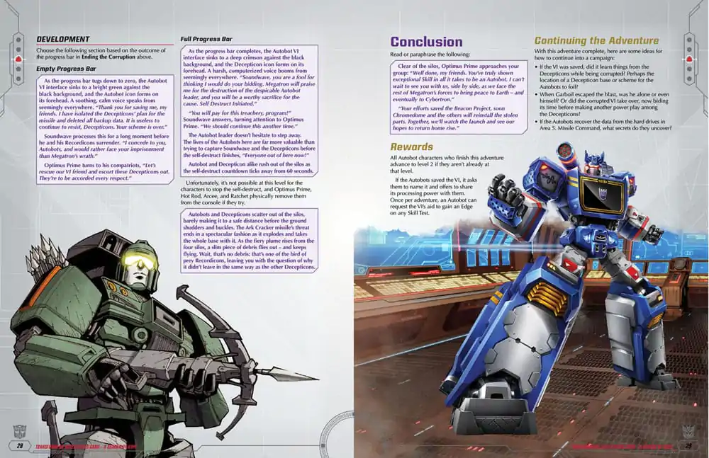 Transformers RPG A Beacon of Hope Adventure &amp; GM Screen *Englische Version* product photo