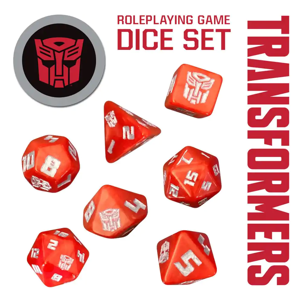 Transformers RPG Dice Set product photo
