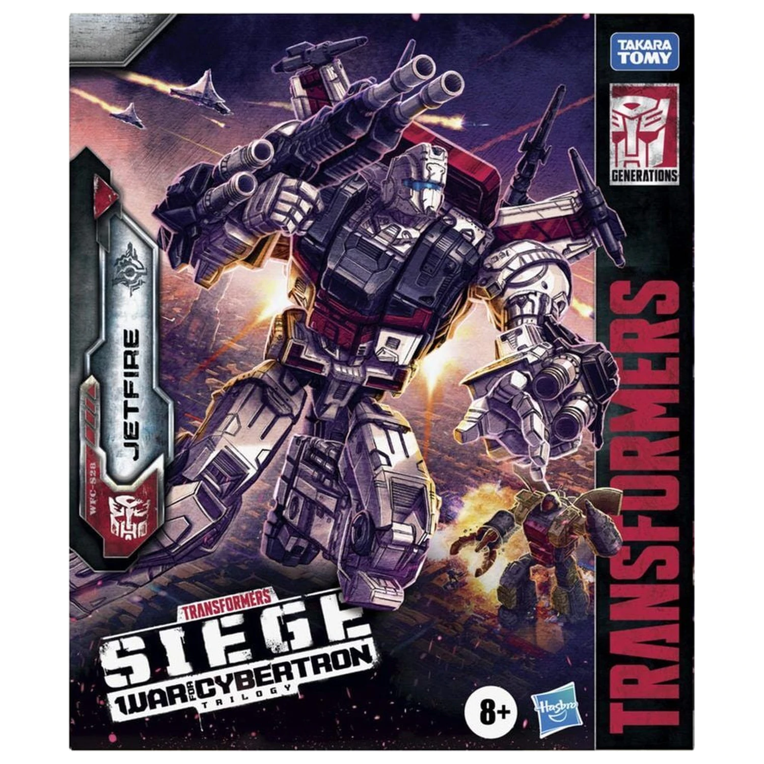 Transformers Siege War for Cybertron Jetfire figure 28cm product photo