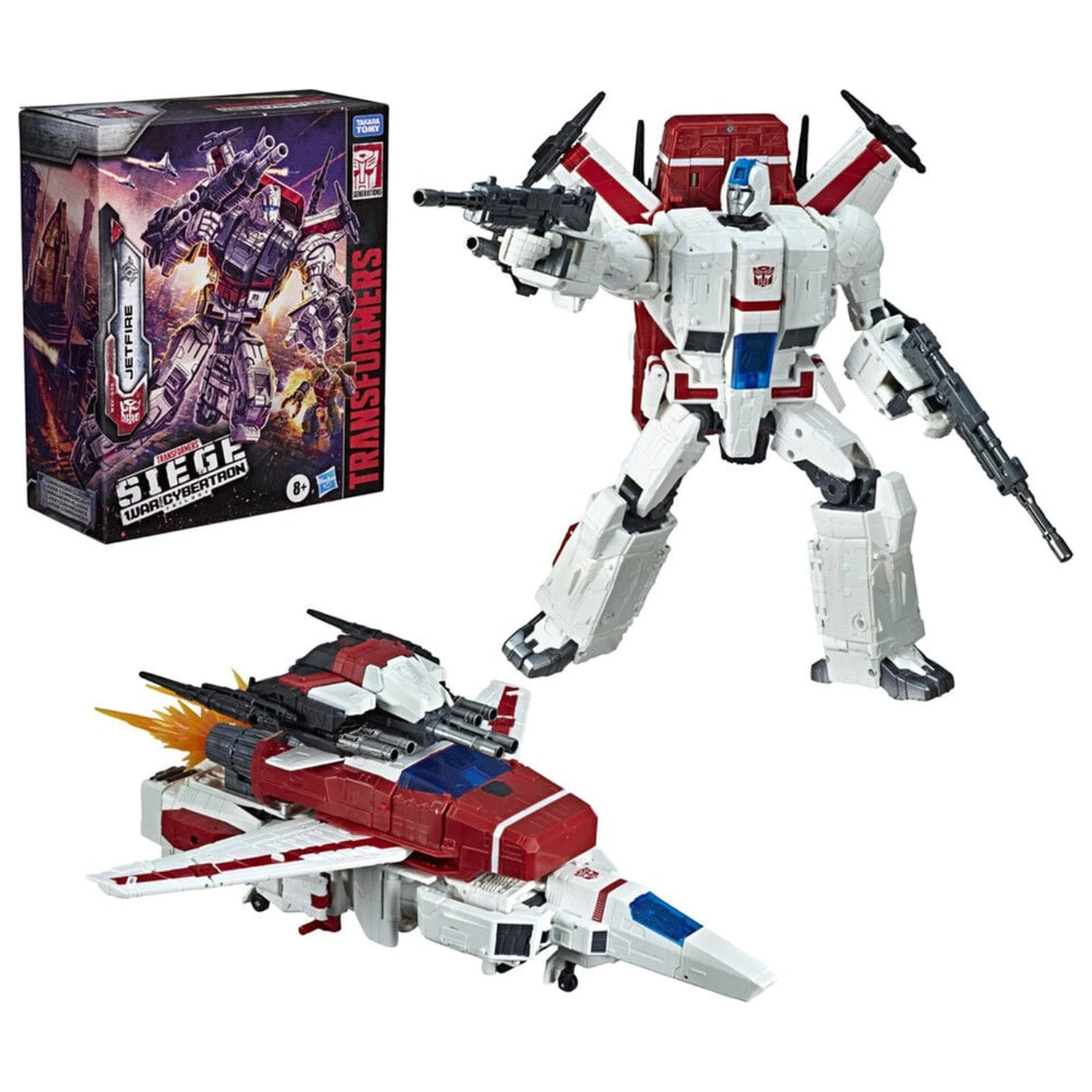 Transformers Siege War for Cybertron Jetfire figure 28cm product photo