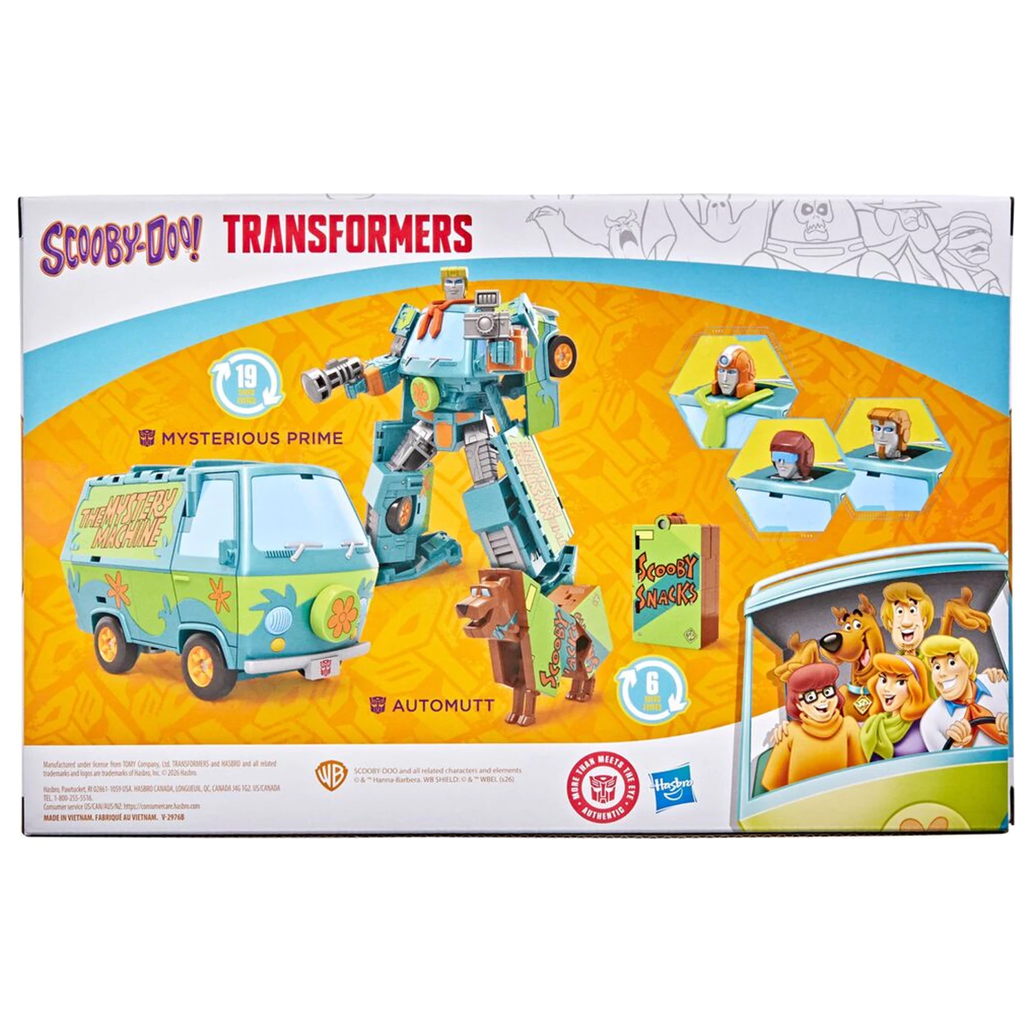 Transformers Sooby Doo figures set 15cm product photo