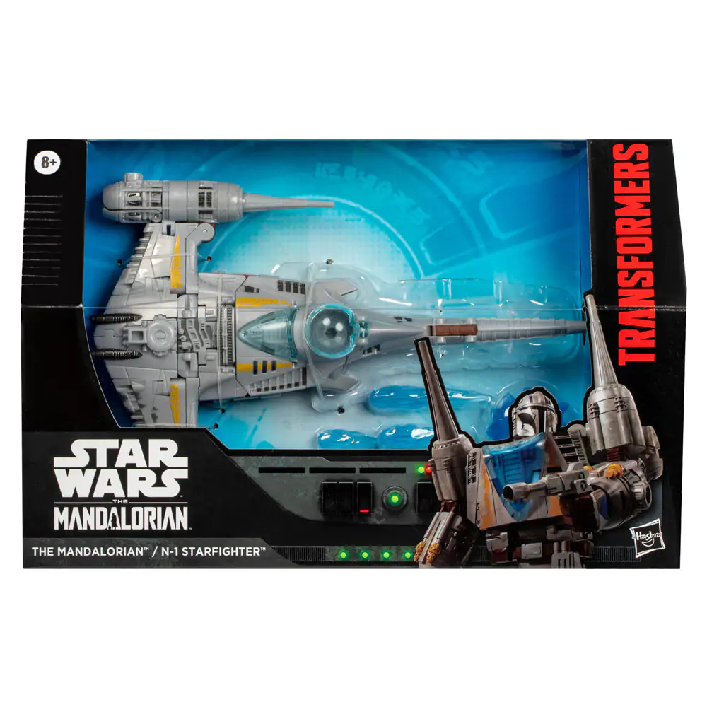 Transformers Star Wars The Mandalorian N-1 Starfighter figure 19cm product photo