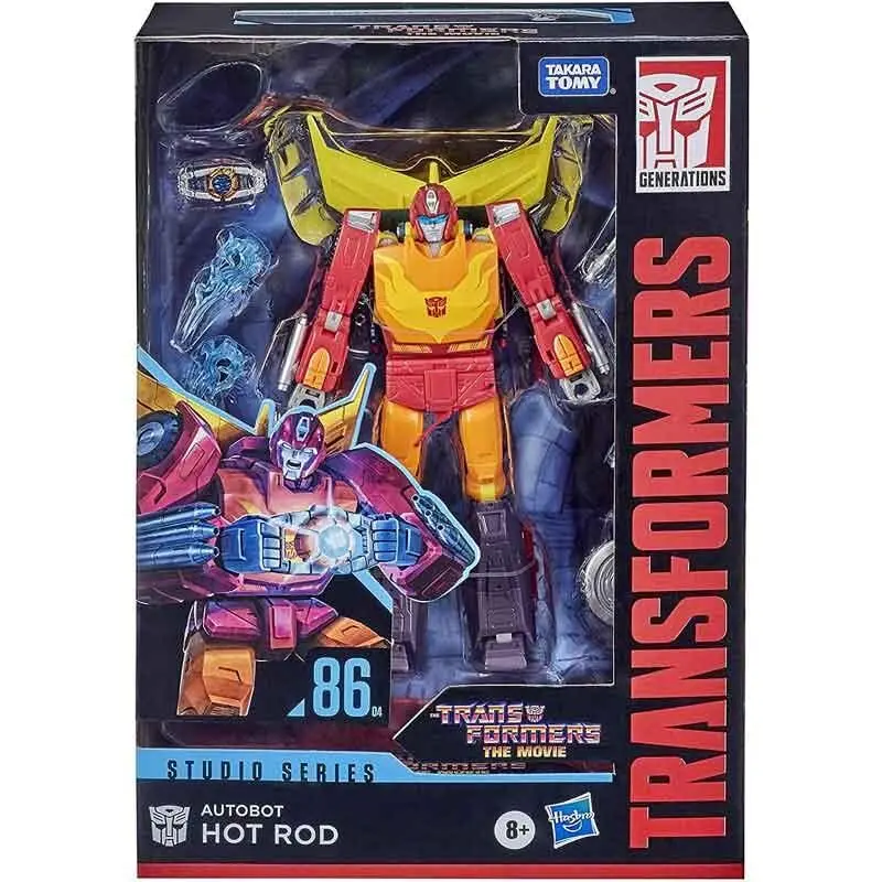 Transformers Studio Series 86 Autobot Hot Rod figure 16cm product photo