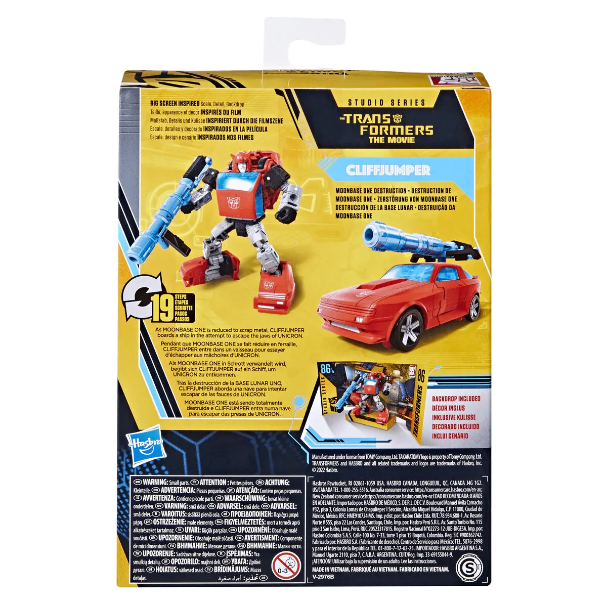 Transformers Studio Series 86 Buzzwhorty Cliffjumper figure 11cm product photo