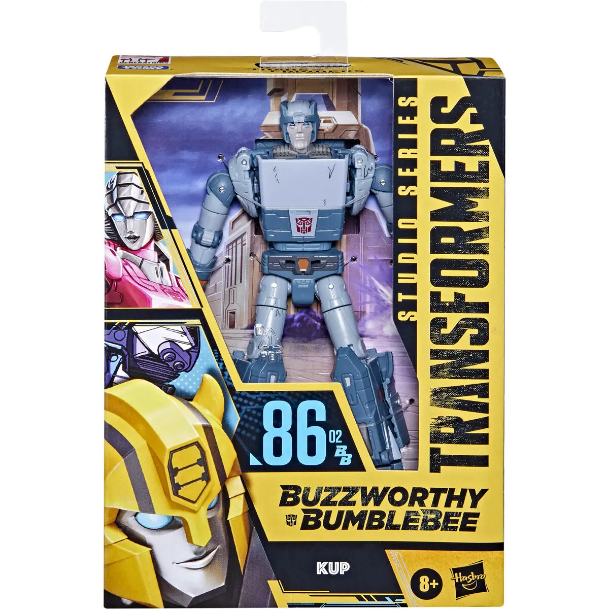Transformers Studio Series 86 Buzzwhorty Kup figure 11cm product photo