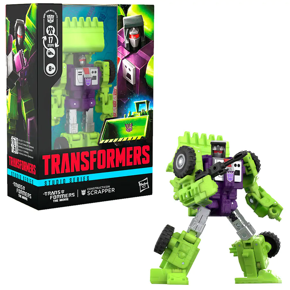 Transformers Studio Series Constructicon Scrapper figure 16,5cm termékfotó