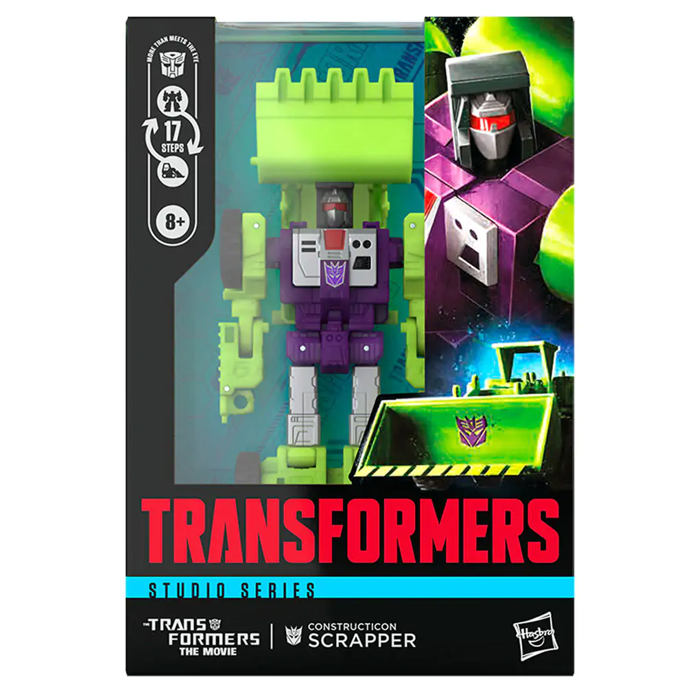 Transformers Studio Series Constructicon Scrapper figure 16,5cm termékfotó