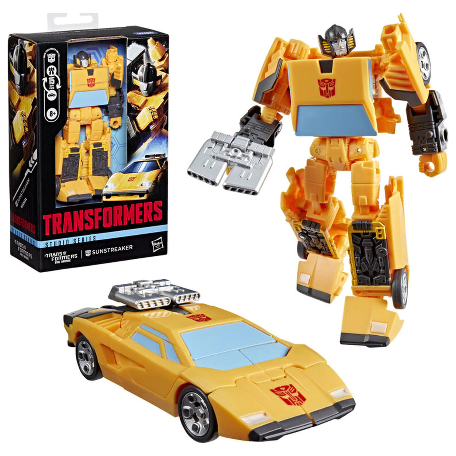 Transformers Sunstreaker figure 11cm product photo