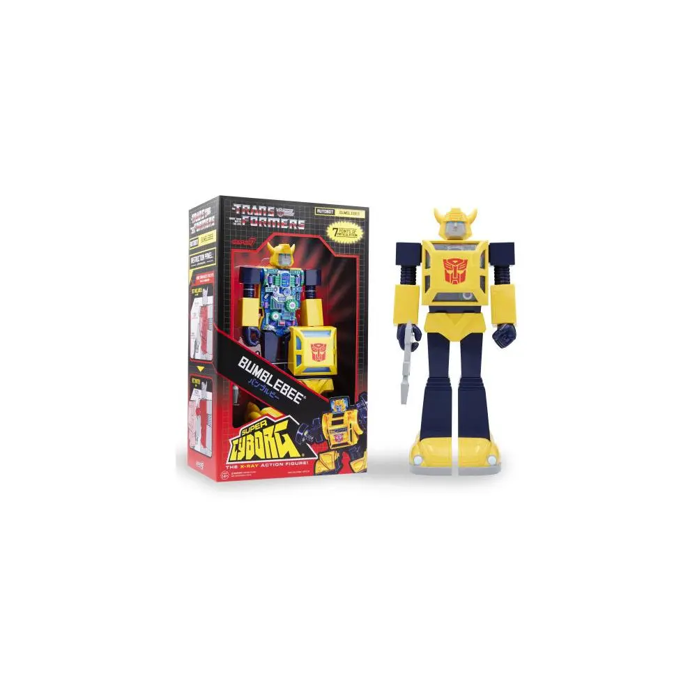 Transformers Super Cyborg Action Figure Bumblebee (Full Color) 28 cm product photo