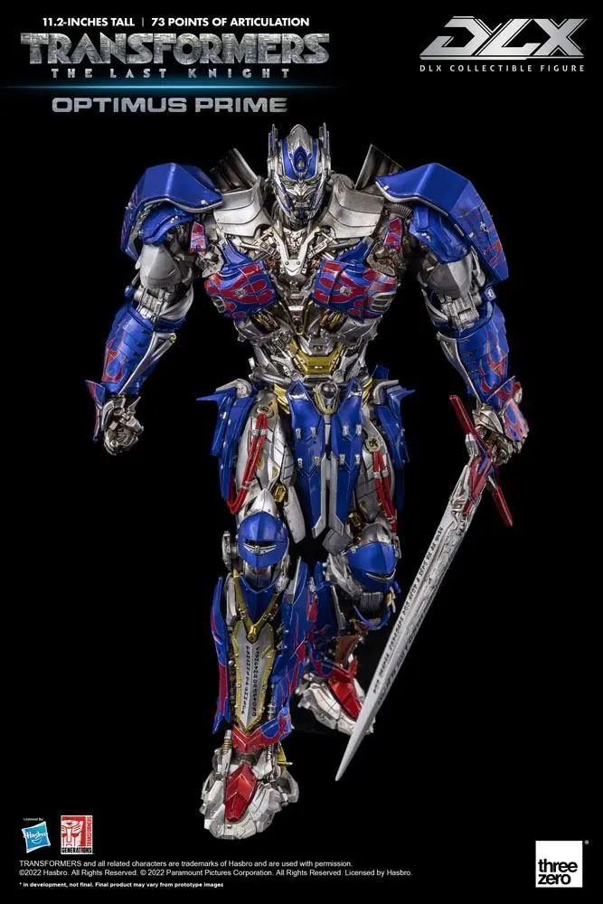 Transformers: The Last Knight DLX Action Figure 1/6 Optimus Prime 28 cm product photo